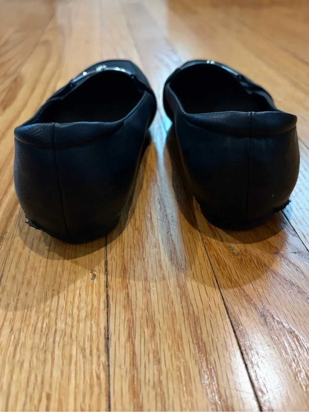 Black Leather Loafers
